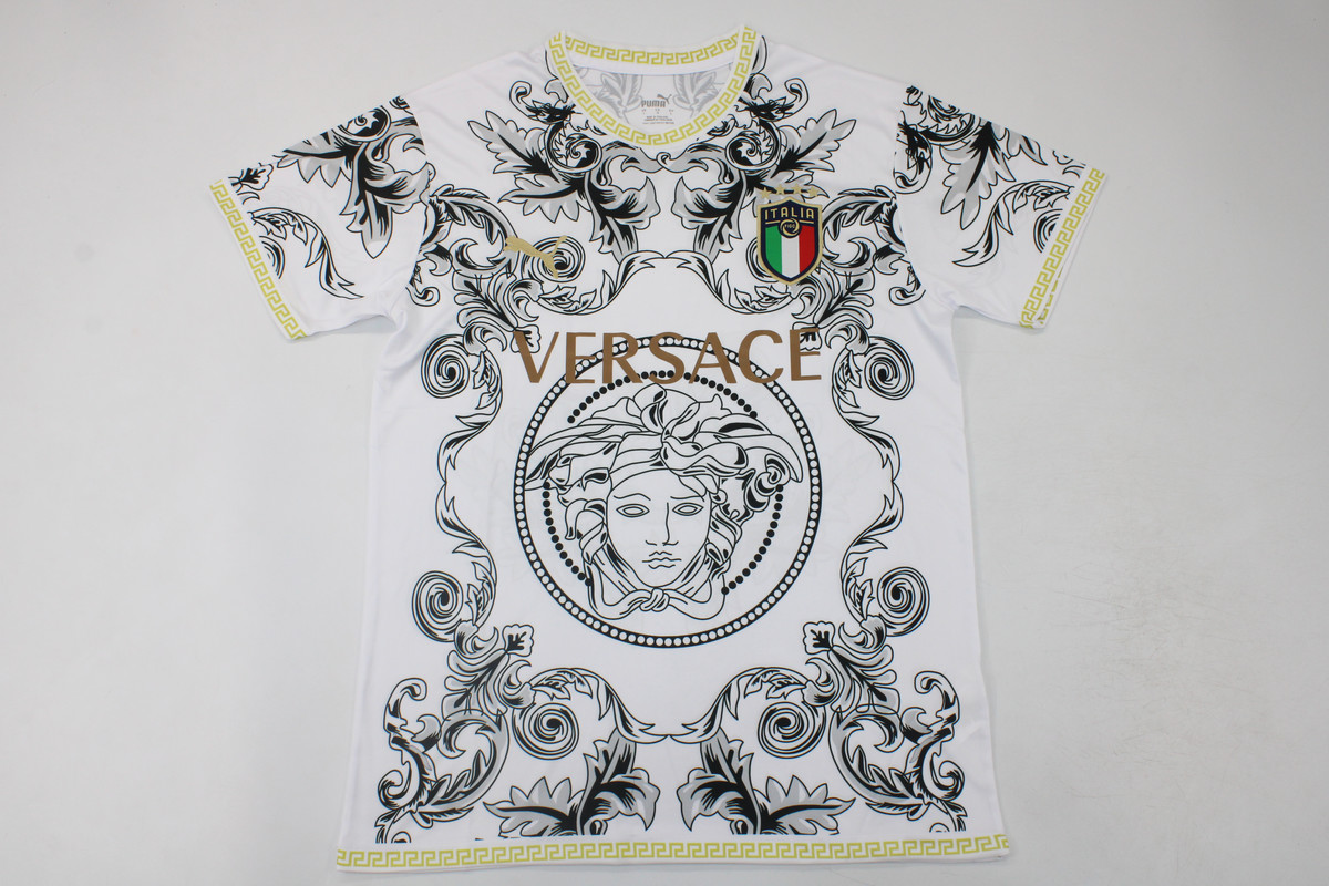 AAA Quality Italy 23/24 Special Versace White Soccer Jersey